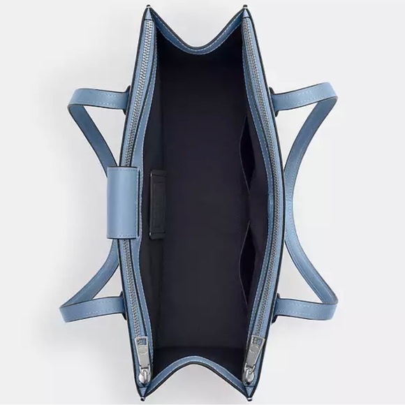 Tote & Wristlet-Coach Powder Blue - Picture 3 of 14